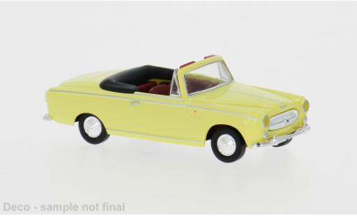Peugeot 403 1/87 Brekina Cabriolet gelb 1956 1:87 Drummer diecast model cars