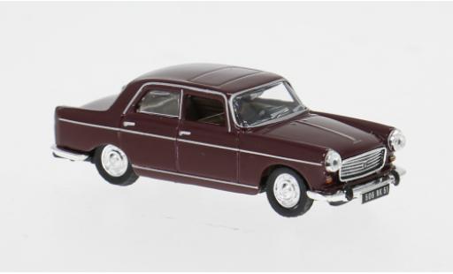 Peugeot 404 1/87 Norev rosa 1968 1:87 diecast model cars