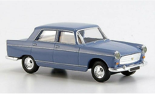 Peugeot 404 Berline 1/87 Brekina Saloon Limousine blue diecast model cars