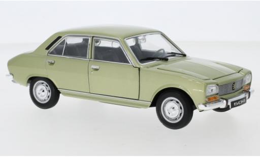 Peugeot 504 1/24 Welly grün 1:24 diecast model cars