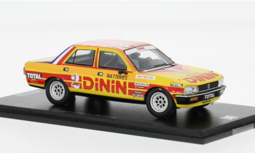 Peugeot 505 1/43 Spark Championnat de France Production Montlery 1980 #2 J-P.Beltoise 1:43