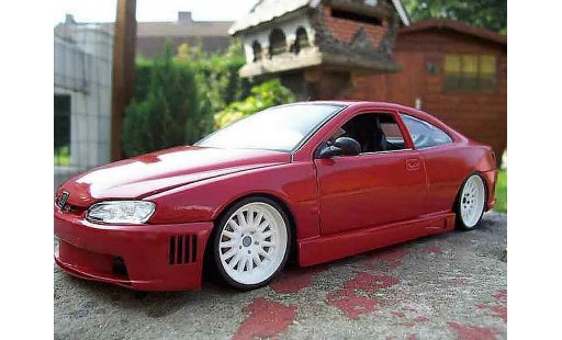 Peugeot 406 Base 1/18 Gate pack sport red diecast model cars
