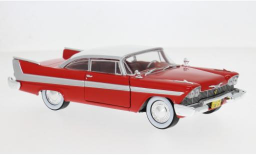 Plymouth Fury 1/24 Greenlight rot/weiss 1958 1:24 diecast model cars