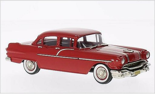 Pontiac Chieftain Sedan 1/43 Brooklin 870 red 1956 diecast model cars