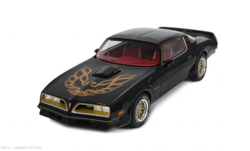 Diecast model cars Pontiac Firebird Trans Am schwarz 1978 1/12 Ottomobile