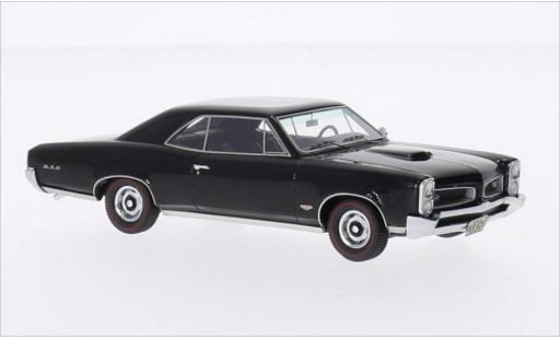 Pontiac GTO Hardtop 1/43 Neo black 1966 diecast model cars
