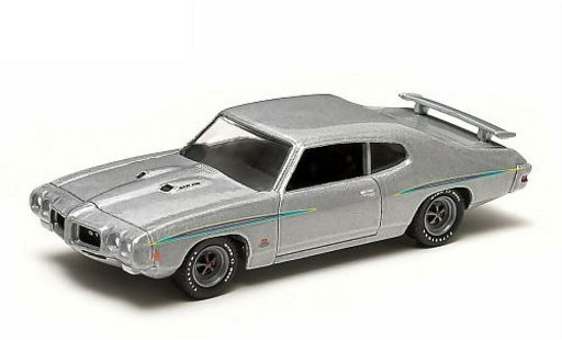 Pontiac GTO The Judge 1/64 Greenlight grey 1970 diecast model cars