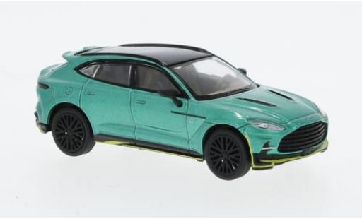 Diecast model cars Aston Martin DBX 1/64 Pop Race metallise grün 1:64 Aston Martin DBX 1/64 Pop Race metallise grün 1:64 diecast model cars