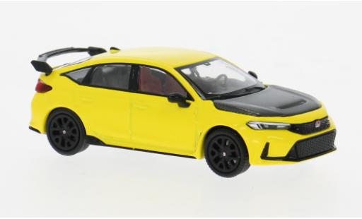 Diecast model cars Honda Civic 1/64 Pop Race Type R FL5 gelb 1:64 Honda Civic 1/64 Pop Race Type R FL5 gelb 1:64 diecast model cars