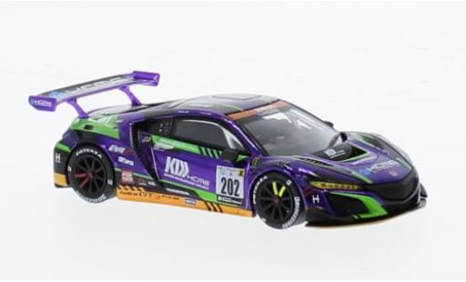Diecast model cars Honda NSX 1/64 Pop Race GT3 EVO22 No.202 KCMG 1:64 Honda NSX 1/64 Pop Race GT3 EVO22 No.202 KCMG 1:64 diecast model cars