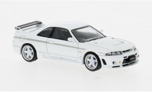 Nissan Skyline 1/64 Pop Race GT-R Nismo 400R weiss 1:64 diecast model cars