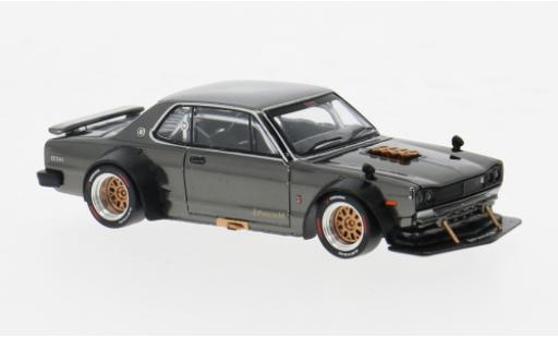 Diecast model cars Nissan Skyline 1/64 Pop Race GT-R V8 Drift (Hakosuka) braun 1:64 Nissan Skyline 1/64 Pop Race GT-R V8 Drift (Hakosuka) braun 1:64 diecast model cars