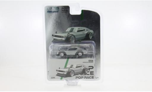 Diecast model cars Nissan Skyline 1/64 Pop Race GT-R V8 Drift silber 1:64 Nissan Skyline 1/64 Pop Race GT-R V8 Drift silber 1:64 diecast model cars
