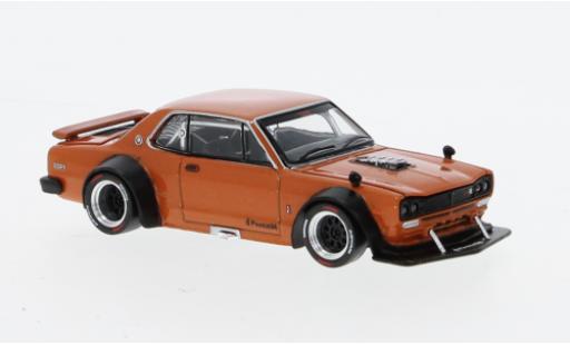 Diecast model cars Nissan Skyline 1/64 Pop Race GT-R V8 Drift orange RHD Hakosuka Nissan Skyline 1/64 Pop Race GT-R V8 Drift orange RHD Hakosuka diecast model cars