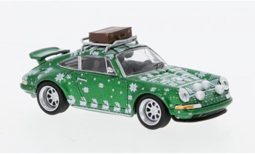 Diecast model cars Porsche 911 1/64 Pop Race metallise green Christmas Edition 2023 Porsche 911 1/64 Pop Race metallise green Christmas Edition 2023 diecast model cars