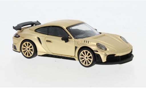 Diecast model cars Porsche 992 S 1/64 Pop Race tinger GTR gold 1:64 Porsche 992 S 1/64 Pop Race tinger GTR gold 1:64 diecast model cars