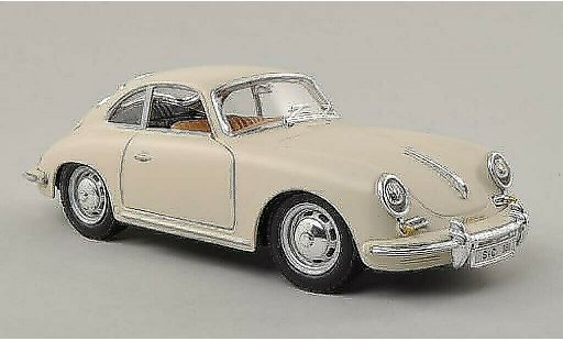 Porsche 356 B B 1/24 Burago matt-beige 1961 diecast model cars
