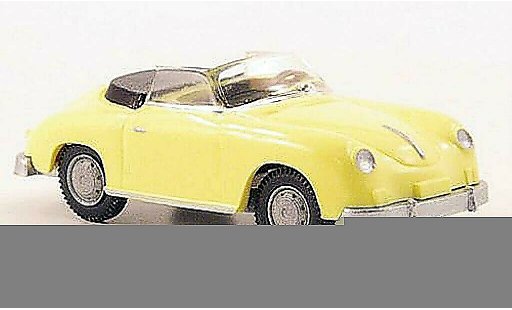 Porsche 356 C C 1/87 Wiking Convertible yellow diecast model cars