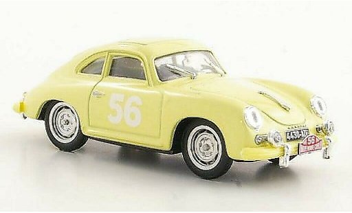 Porsche 356 1959 1/43 Brumm No.56 Gacon / Buchet Rally Monte Carlo diecast model cars