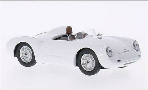 Porsche 550 1957 1/43 Best white diecast model cars
