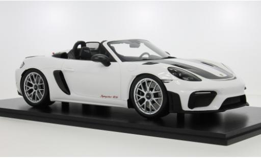 Porsche 718 1/12 Schuco Spyder RS weiss/schwarz 2023 1:12 diecast model cars
