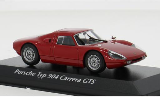 Porsche 904 1/43 Maxichamps rot 1:43 diecast model cars