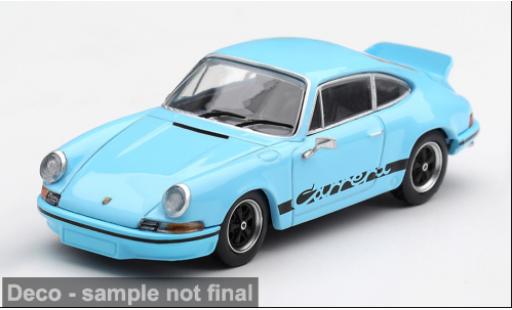 Diecast model cars Porsche 911 CARRERA RS 2 blau 1973 1/64 Mini GT