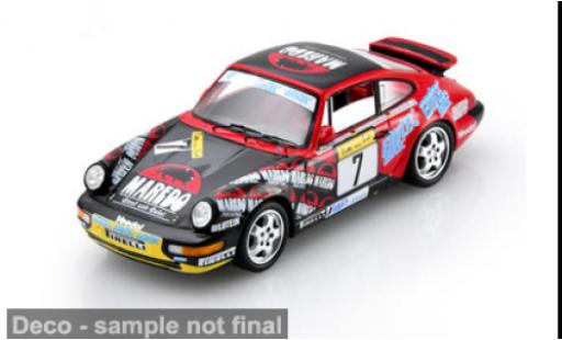Porsche 964 RS 1/43 Spark 911  Carrera Dekor 24h N&Atilde;&frac14;rburgring 1992 #7 W.R&Atilde;&para;hrl/A.Bovensiepen 1:43 diecast model cars