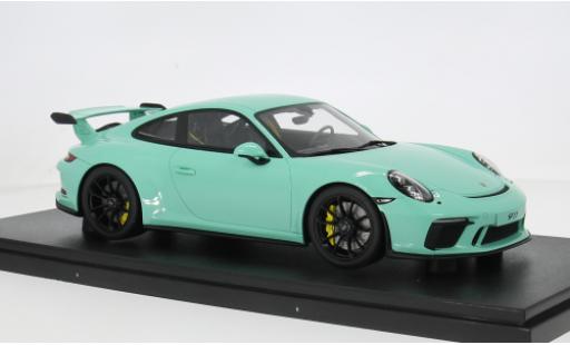 Porsche 991 GT3 1/18 GT Spirit 911 (.2) gr&uuml;n 2018 1:18 diecast model cars