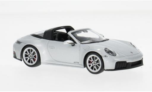 Porsche 991 Targa 1/43 Minichamps 911  4 GTS silber 2024 1:43 diecast model cars