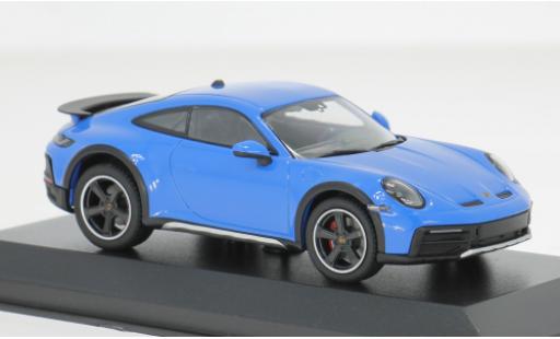 Porsche 992 1/43 Minichamps 911  Dakar blau 2022 1:43 diecast model cars