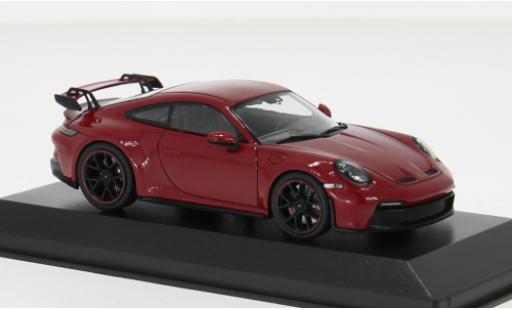 Diecast model cars Porsche 992 GT3 911  rot 2020 1/43 Minichamps