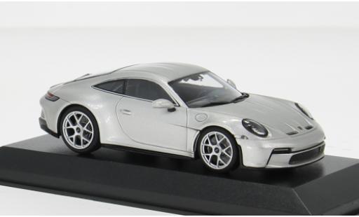 Porsche 992 1/43 Minichamps 911  S/T silber 2023 1:43 diecast model cars