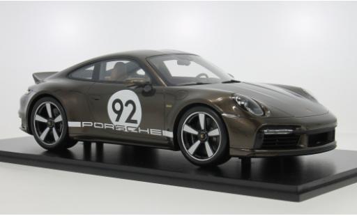Porsche 992 1/12 Schuco 911  Sport Classic braun 2023 1:12