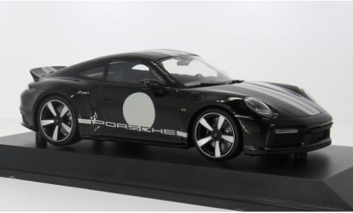 Porsche 992 1/18 Minichamps 911  Sport Classic schwarz 2022 1:18 diecast model cars