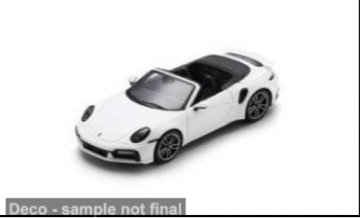 Porsche 992 Turbo s 1/43 Spark 911  Turbo S Cabriolet weiss 1:43 diecast model cars