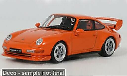 Diecast model cars Porsche 993 911  RS Clubsport orange 1995 1/43 Solido