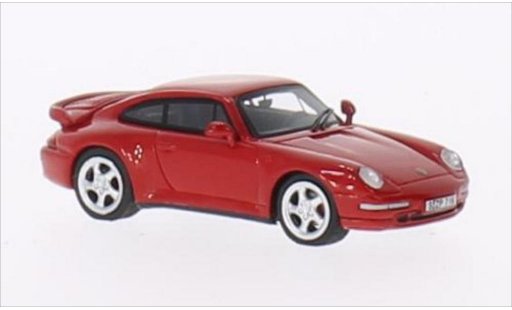 Porsche 911 Turbo 1/87 Minichamps red 1995 diecast model cars