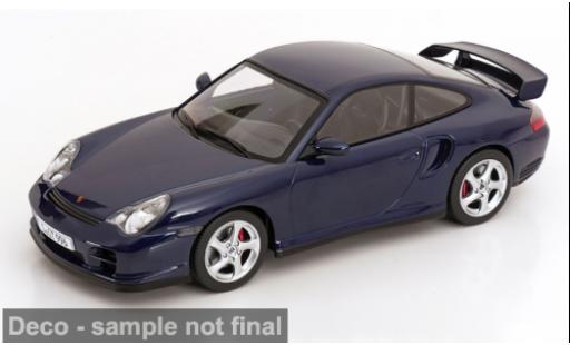 Diecast model cars Porsche 996 GT2 911  blau 2001 1/18 KK Scale