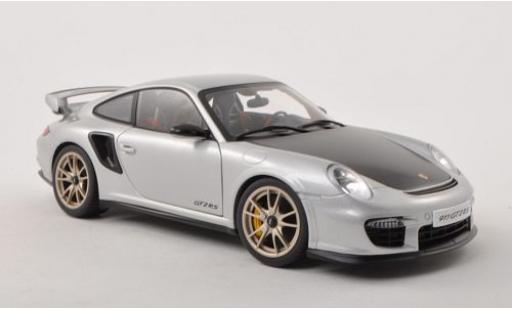 Diecast model cars Porsche 997 GT2 1/18 AUTOart 911  silber 1:18 Porsche 997 GT2 1/18 AUTOart 911  silber 1:18 diecast model cars