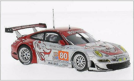 Porsche 911 GT3 1/43 Minichamps R No.80 Flying Lizard Motorsport Openwave Le Mans 24h Le Mans 2010 /Bergmeister diecast model cars