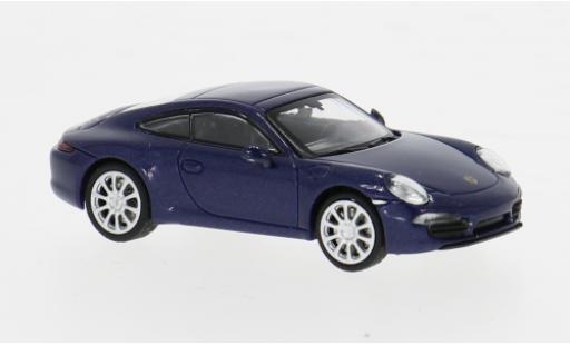 Porsche 991 1/87 Minichamps 911 blau 2011 1:87 diecast model cars