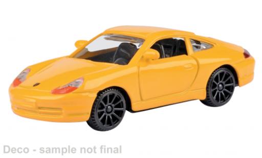Porsche 911 1/43 Motormax Carrera gelb 1:43 diecast model cars