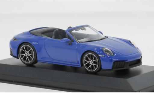 Porsche 911 1/43 Minichamps Carrera GTS Cabriolet blau 2024 1:43