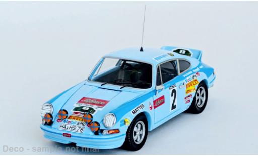 Porsche 930 RS 1/43 Trofeu 911 Carrera Rally Hunsrück 1976 #2 H-W.Schewe 1:43 diecast model cars