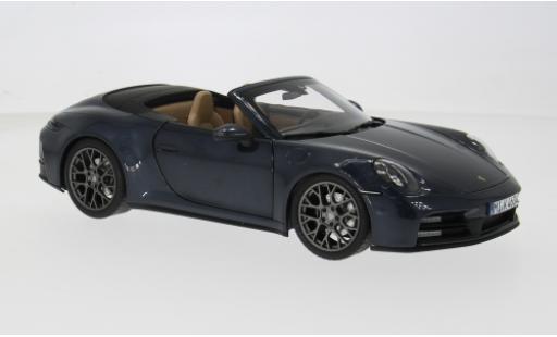 Porsche 911 1/18 Norev Carrera S Cabriolet blau 2025 1:18 diecast model cars