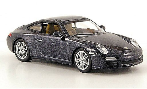 Porsche 911 S 1/64 Minichamps Carrera grey 2008 diecast model cars