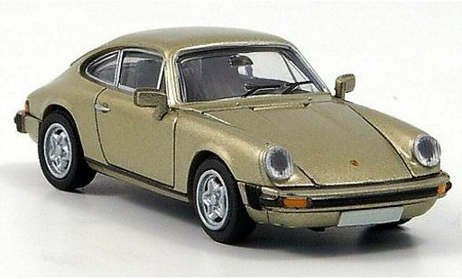 Porsche 911 Base 1/87 Brekina Coupe beige-met. diecast model cars
