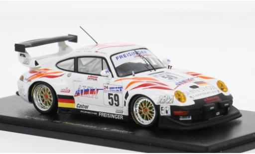 Porsche 996 GT2 1/43 Spark 911 24h Le Mans 2000 #59 Y.Hane/W.Kaufmann 1:43 diecast model cars