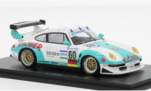 Porsche 996 GT2 1/43 Spark 911 24h Le Mans 2000 #60 J-V.Gartzen/C.Slater 1:43 diecast model cars